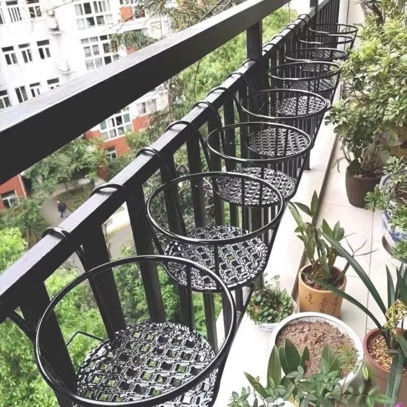 Wrought Iron Balcony Hanging F - Spider Plant Hanging 리뷰 및 가격