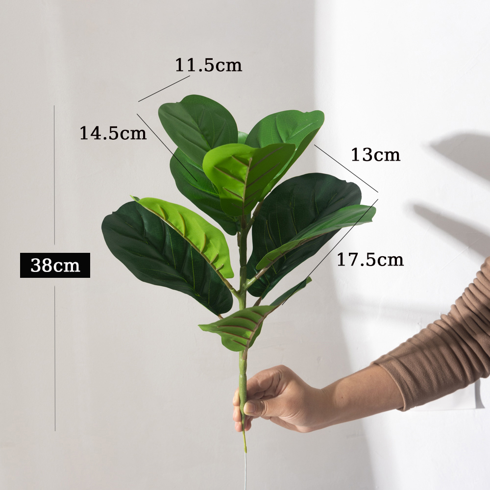 38cm 9 Forks Artificial Ficus  - Ficus Lyrata Tree 리뷰 및 가격