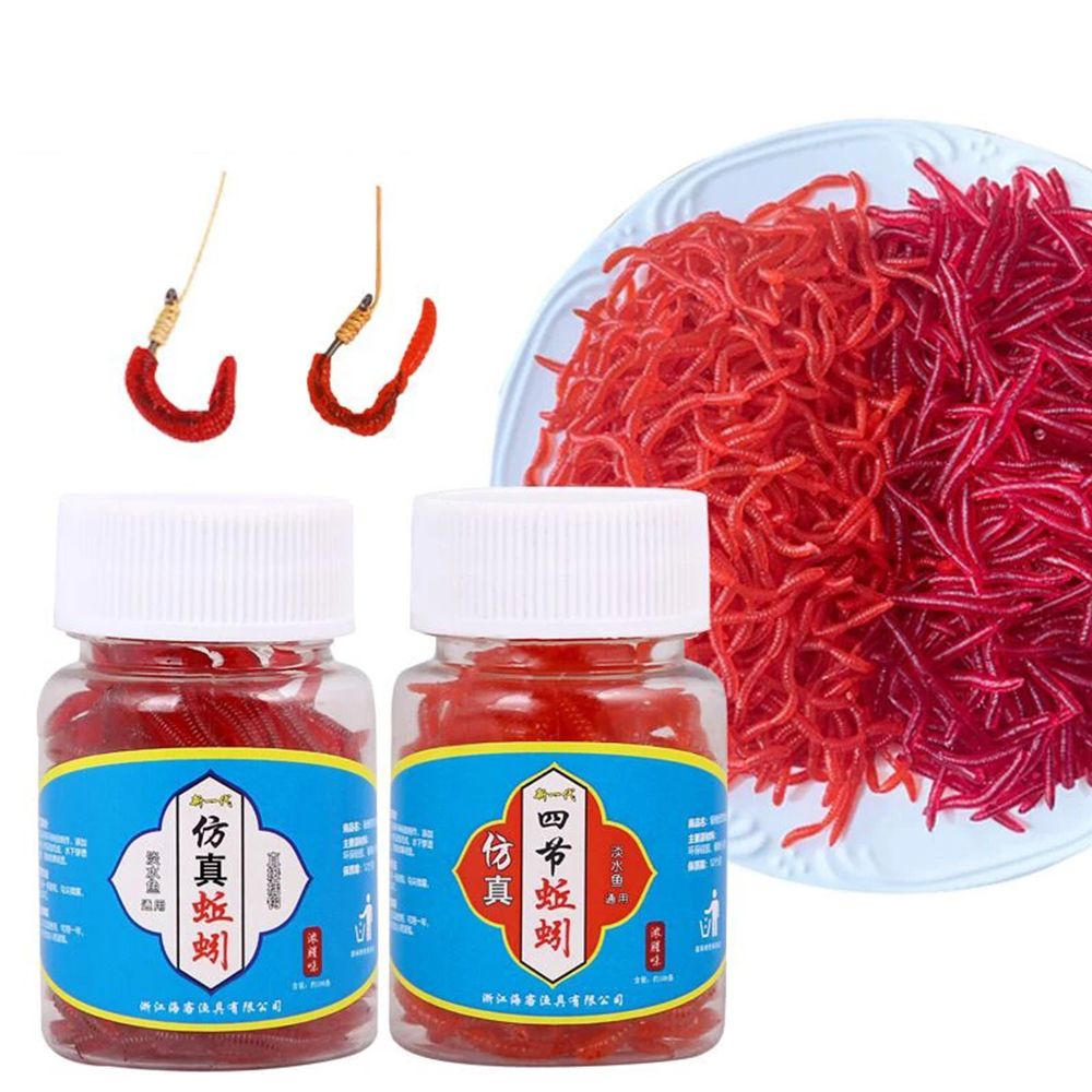 100pcs/Bottle Realistic Tackle - Aglaonema Red 리뷰 및 가격