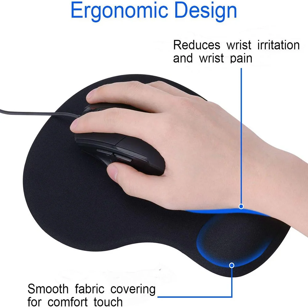 Wrist Guard Mouse Pad Office D - Tradescantia Purple 리뷰 및 가격