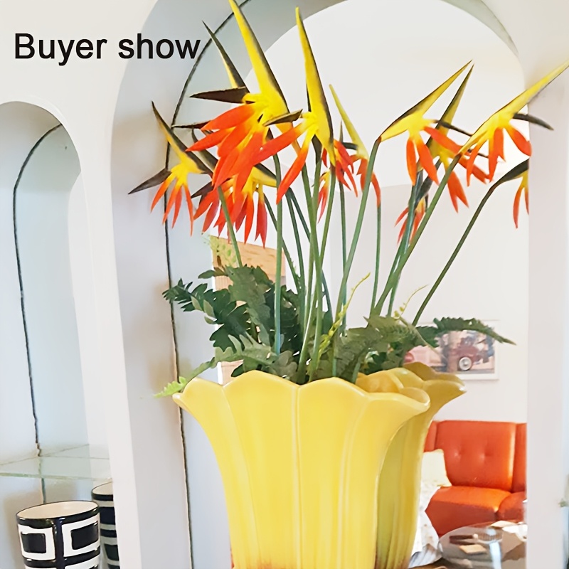 Artificial Flowers Bird of Par - Bird Paradise Strelitzia 리뷰 및 가격
