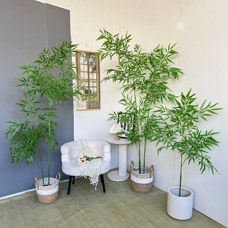Artificial Bamboo Large Green  - Dracaena Marginata 리뷰 및 가격