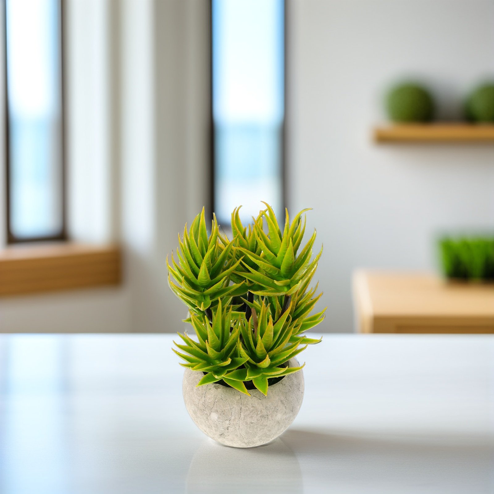 1 Piece Artificial Aloe Vera B - Aloe Vera Pot 리뷰 및 가격