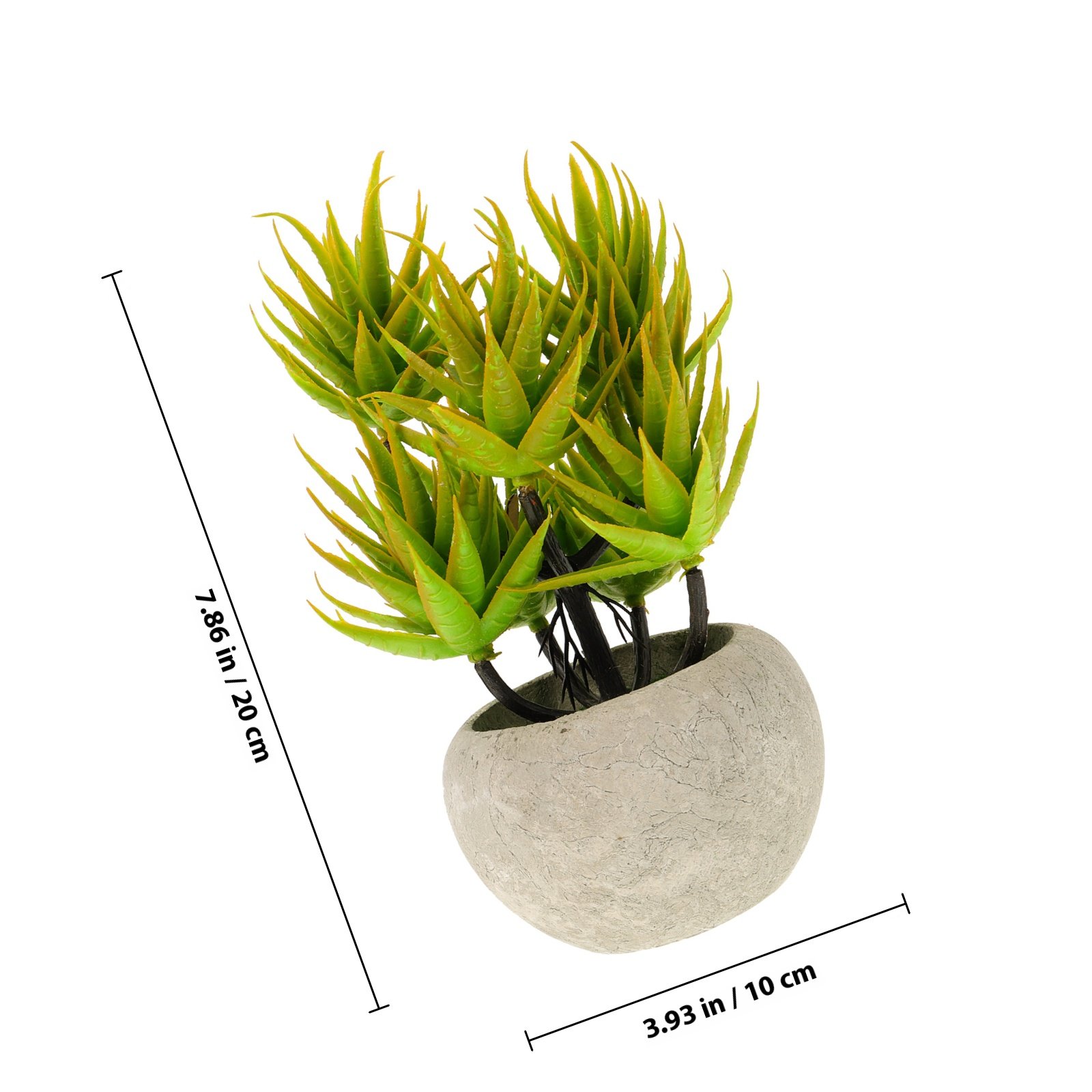 1 Piece Artificial Aloe Vera B - Aloe Vera Pot 리뷰 및 가격