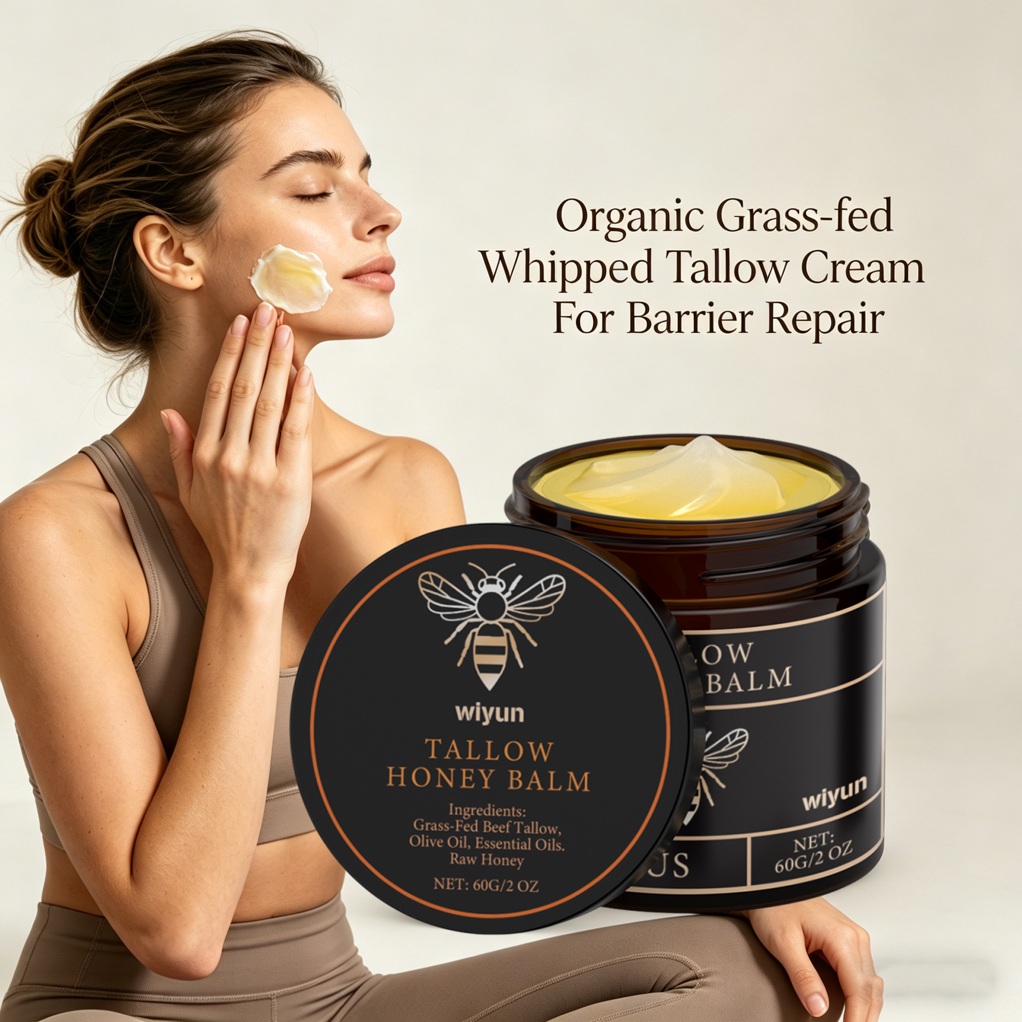 Organic Grass-fed Tallow Cream - Aglaonema Red 리뷰 및 가격