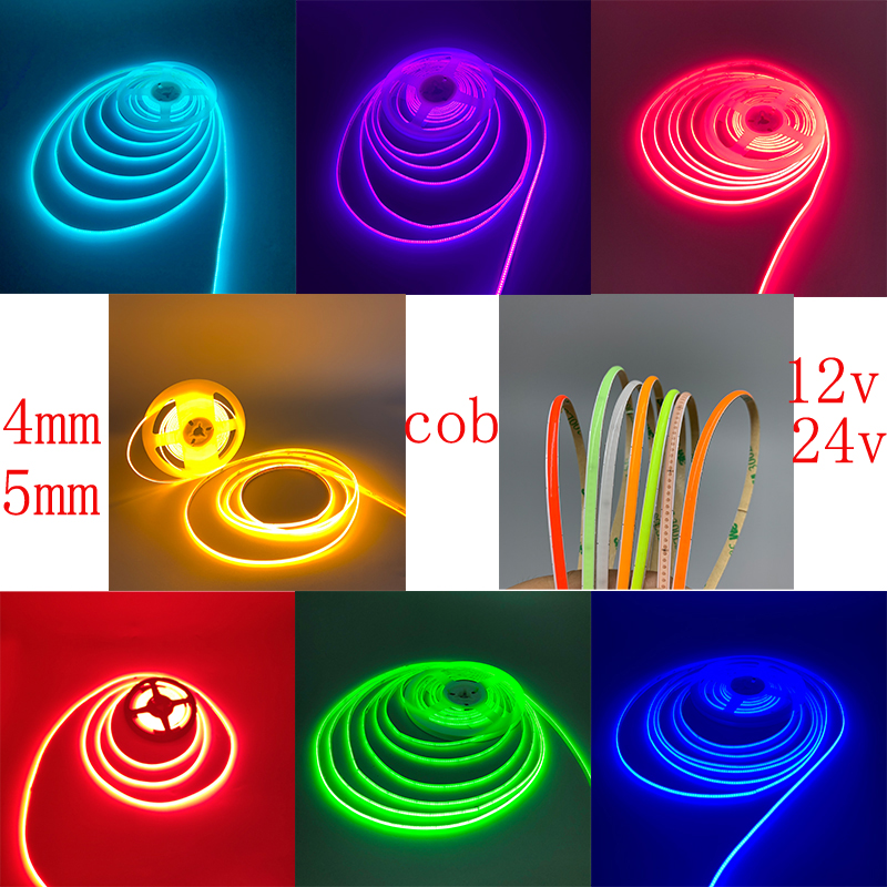 3mm 4mm 5mm Thin Slim COB Led  - Aglaonema Red 리뷰 및 가격