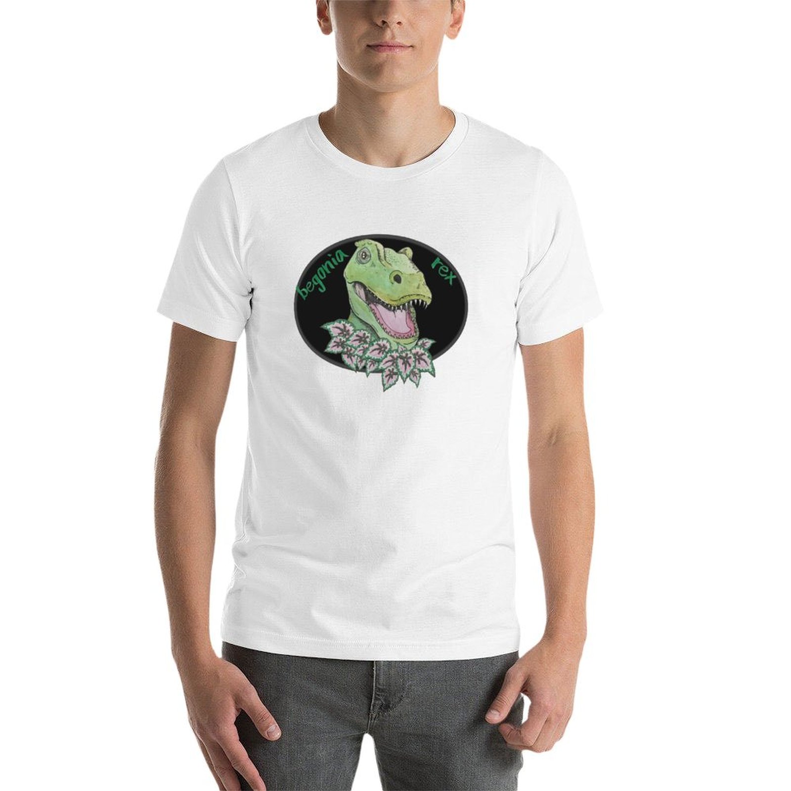 T rex begonia T-Shirt cotton t - Begonia Rex 리뷰 및 가격