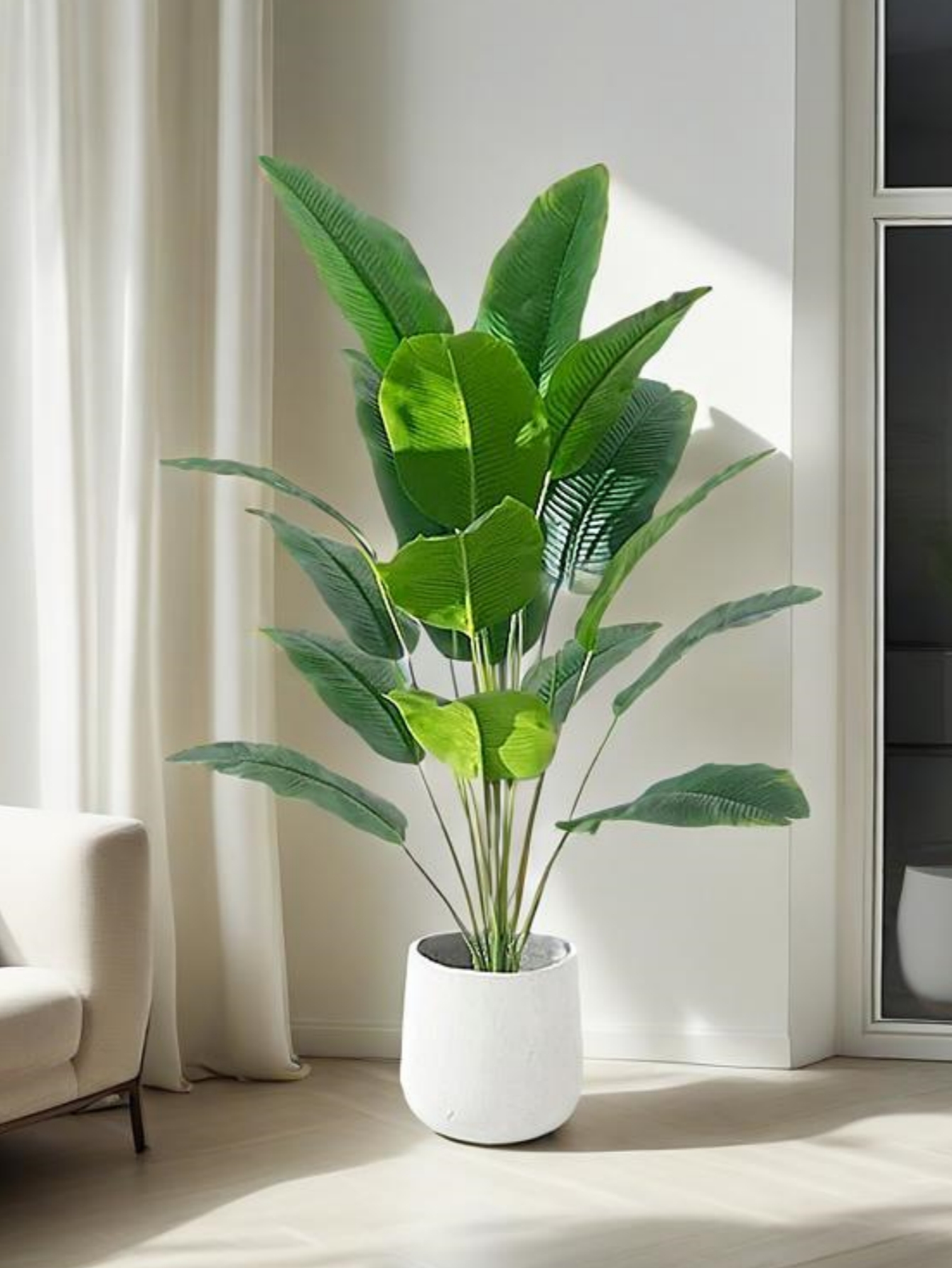 Artificial Banana Tree Fake Bi - Dracaena Marginata 리뷰 및 가격