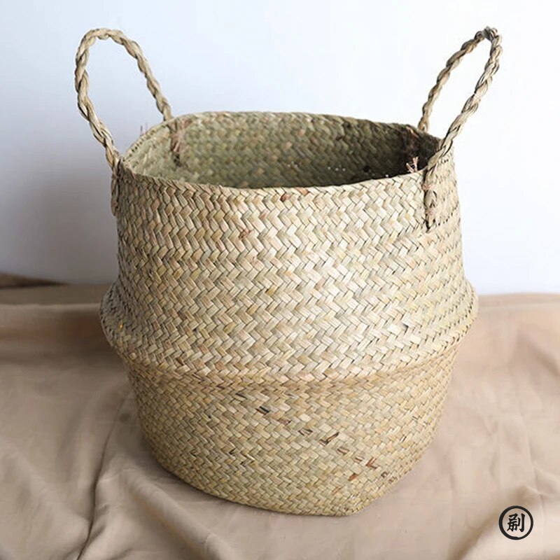Wicker Basket Toy Organizer Fo - Aloe Vera Pot 리뷰 및 가격